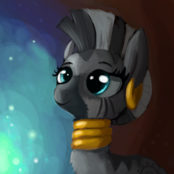 tjpones:Zecora was actually banished from her homeland for being too fluffy.Cutie Zecora~ &lt;3