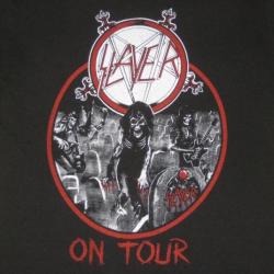 mmmmetalmania:  SLAYER 1986 TOUR T-Shirt Reign In Pain blood 80s                 