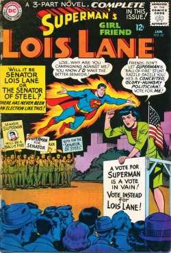 Superman’s Girl Friend, Lois Lane #62 (1966)cover by Kurt Schaffenberger