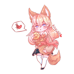 chinesedriveby:  Chibis Practice! A chibi of Emp from Tempest Reach server of TERA NA 