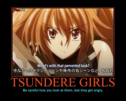 quamp:  Taking a break from Omamori Himari, Todays demotivational crop comes from High School DxD New #3. This episode opens up with Issei and Yuto fighting two nuns. The nuns have been shamed due to a thief stealing a powerful sword while they were on