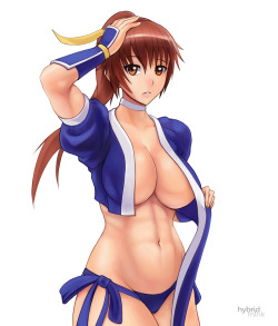 fandoms-females:    muscle_kasumi_by_hybridmink- ( TMG #2 - Strong and Beautiful  )     &lt; |D’‘‘‘‘
