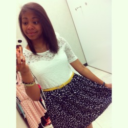 howdyharoldd:  Aside from the drama in the fandom, hereâ€™s the other sun dress I tried on Friday in Belk.