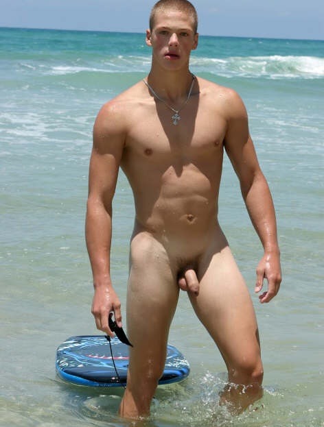 German nude beach male