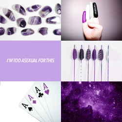 agentromanoffsir:               | asexual acesthetic  happy asexual awareness week everyone 
