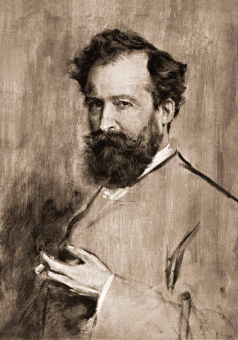 mrdirtybear:Wilhelm Busch by Franz Seraph von Lenbach.   