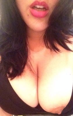 bigtitty-babe:  bigtitty-babe:  Self love is so important. Ps, I’m a fun drunk.  I love this picture for so many reasons😍Besides I’m horny and I’m hot😌  Your Sexy!
