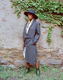 garment-gapes:  samira wiley for brooklyn magazine 