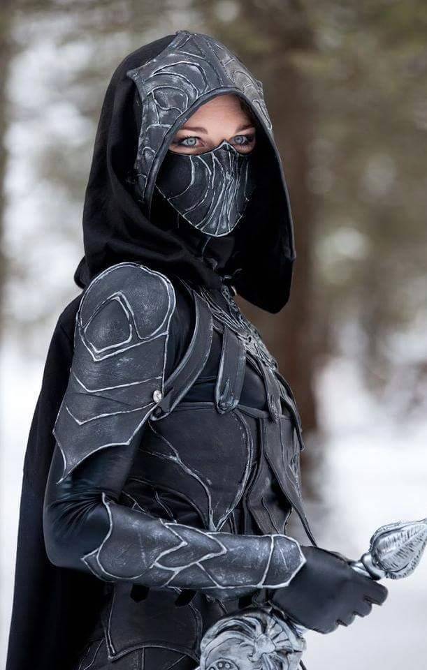 Skyrim nightingale armor cosplay