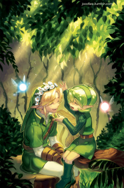 joodlez:   You’re not alone, Link!  Saria’s the one friend who recognized Link and I love her for it ;-;