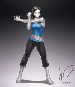fandoms-females:wii_fit_trainer_by_hybridmink (The Mistresses of Gaming #12 - Standing Tall )  &lt; |D&rsquo;&ldquo;