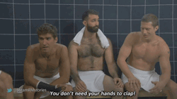 dreagentry:  tothemoon5:  zumbadorcito:  morbidlizard:  femmeanddangerous:  Man gay porn is something else  I’m crying they all look so happy  I CAN’T BREATHE!!!  Oh my god at first I thought this was gonna be an old spice commercial  I make my sweetie