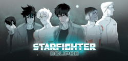   ✧  If you are looking for a Starfighter fix while Chapter 4 is getting for print, feel free to check out the visual novel based on the comic: Starfighter: Eclipse!  ✧  Starfighter: Eclipse was released in 2015 thanks to the support of fans through