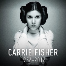starwars:  “Carrie holds such a special place in the hearts of everyone at Lucasfilm it is difficult to think of a world without her.  She was Princess Leia to the world but a very special friend to all of us.  She had an indomitable spirit, incredible