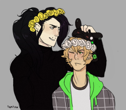 prince-ichi:  i drew the children w/ flower crowns…… taking a break from streaming for a lil bit!! 