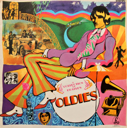 vinyl-artwork:  The Beatles - A Collection of Beatles Oldies, 1966. Cover art by David Christian. 