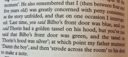 rabbits-of-negative-euphoria:  writer-robin:   Christopher Tolkien explains why his father, JRR Tolkien, wrote down “The Hobbit” in the first place, when it was originally intended to be an oral bedtime story for his children. (found in the forward