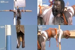 WND recently confirmed a Sky News Arabia report of the crucifixion of dissidents in Egypt. According to a report by Lebanon Today translated into English, the Yemeni jihadist group Ansar al-Shariah took control of the Azzan area of Yemen and imposed Islam