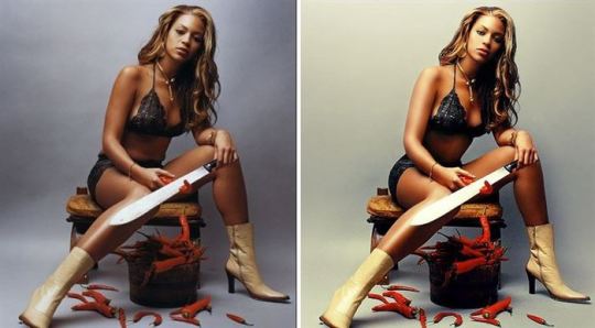 Photoshop celebrities before after