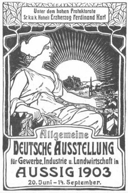 artist-mucha:  General German poster exhibition for trade, industry and agriculture, 1903, Alphonse Muchahttps://www.wikiart.org/en/alphonse-mucha/general-german-poster-exhibition-for-trade-industry-and-agriculture