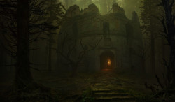 therealvagabird: Entrance – by Yuri Hill “I’ve not grown tired of wandering, Just wandering here. It’s like staying in one place; Another haunt, another night, A redder daybreak after another fight.” —Vagabird 
