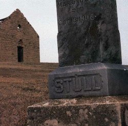 congenitaldisease:  Rumoured to be one of the seven gates of hell, the Stull Cemetery in the tiny 20 citizen village ten miles west and thirteen miles east of Topeka, Kansas. With two terrifying tragedies including a farmer who found his son’s burnt