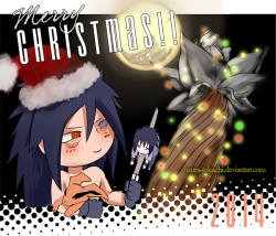 m a d a r a . c h r i s t m a sby usura-tonkachi Do you remember in 2013?? Kishimoto tell us merry Christmas almost killing Naruto and Sasuke&hellip;that was a very long holidays&hellip; In Naruto Shippudden anime there are almost for that part so I did