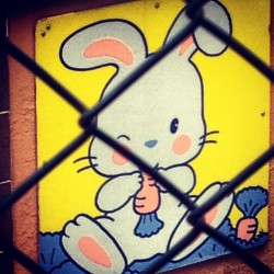Bunny at the Playground 