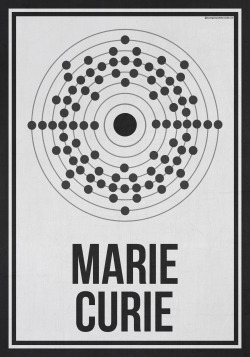 hydrogeneportfolio:  Minimal Posters - Six Women Who Changed Science. And The World. 