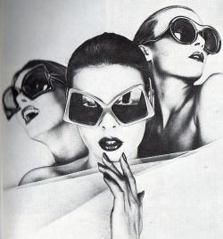 le-piu-belle:  Jours de France ad for eyewear, 1970s-1973   