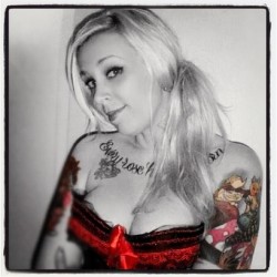trisha-rockabilly:  #trisha #rockabilly #inked #inkedgirls #tattooed #tattoo #stgx #corset #girlswithink #tats