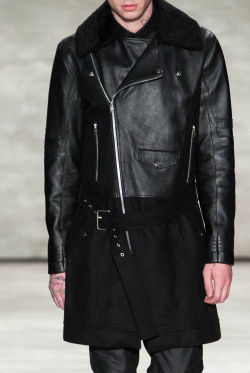 salvajes:  homme—models:  Skingraft F/W 2015 Menswear New York Fashion Week