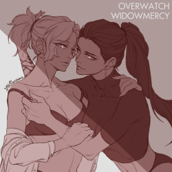 overbutts:Widowmaker and Mercy