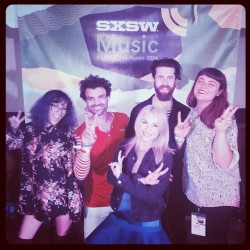 These people are incredible. Thank you for an epic #SXSW! ❤️❤️ (at Maggie Mae&rsquo;s Rooftop)
