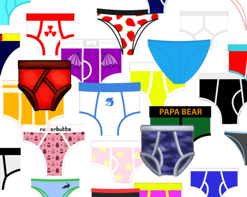 Emote UpgradeOriginally a gripe that the Discord emote for briefs wasn&rsquo;t good looking enough, I then decided to offer to make underwear emote commissions, making it so that the server I&rsquo;m in now has customized undie emotes for the members