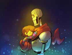 themcnobody:  Could you imagine Papyrus knowing what’s up like Sans, but just believing in Frisk every time to do the right thing. Whether that means he gets killed or not. 