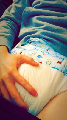 daddyanddiapergirl:Sometimes even Daddy’s wear diapers 