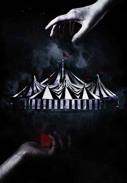the-manila-institute:   Book covers come to life: Erin MorgensternThe Night CircusThe circus arrives without warning. No announcements precede it. It is simply there, when yesterday it was not. 
