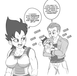   Anonymous said toÂ funsexydragonball:  So will the gender bend extend all the way to trunks? Will Girlgeta be resentful of the pregnancy and Boxer be the ever loving, doting father who raises him/her?  Yeah, just because Girlgeta is mom doesn&rsquo;t