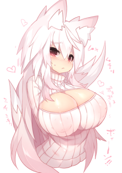 felkina:  &ldquo;This sweater is clearly your choice isn’t it? You pervert… You just love to see my chest anyway you can.. But it does make me happy to know your excited member was caused by me… Okay get it out and I will show my appreciation, you