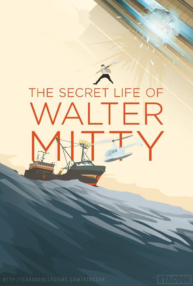 Mirad el fan art de Walter Mitty que está circulando por la red… ¡nos encanta! Este original póster basado en el tráiler es obra de Otacoon y lo podéis ver en http://0tacoon.deviantart.com/art/The-Secret-Life-Of-Walter-Mitty-402417131