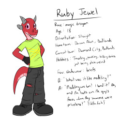 Meet Ruby, first time dragon model, first time girl model as well.