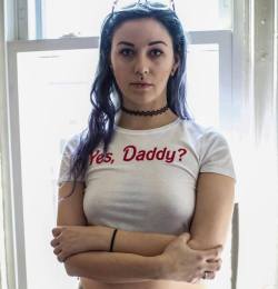 GemmaLemon-brand new girl to our photo contest- in a naughty Tshirt with no bra? Yes please
