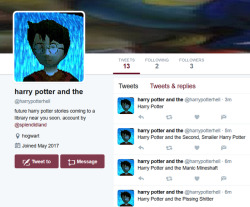 splendidland: exclusive access to the harry potter novels of the future. follow my new harry potter twitter account.