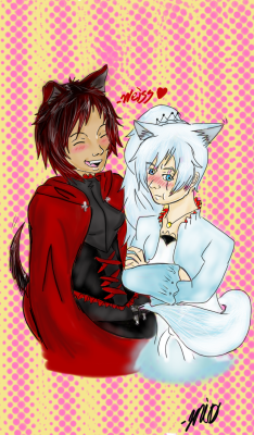 Shut up Ruby with your dopey little ear, Weiss is trying to be a lil&rsquo; tsundere. There needs to be more wolf faunus!Ruby and artic fox faunus!Weiss, ya'know what I&rsquo;m sayin&rsquo;?