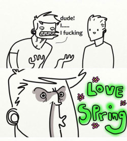 stick-em-with-the-pointy-end:  quatral:askahomestuckfanatic:I FOUND IT AGAIN YESi was scrolling and i nearly had a subliminal heart attack when i saw it.It’s not spring. That doesn’t mean this isn’t still one of my favorite cartoons of ever.