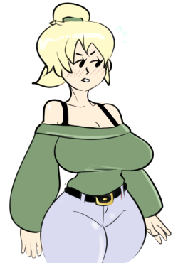 awaerr:  just trying to see if I can draw this mom still. I should give her a name, like Samantha or something?????I want to draw more boob and butt