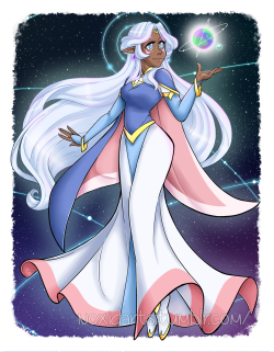 noxidarts:  Princess Allura will always be the queen of my heart. I have been enjoying the new Voltron cartoon on Netflix, have you? 