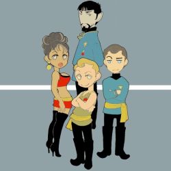 tos-fanart:  Star Trek: TOS 41 by matsutakedo 