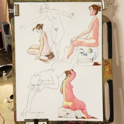 Figure drawing  #art #drawing #artistsofinstagram #artistsontumblr #figuredrawing #nude #lifedrawing #bostonartist #croquis #dessin #painter #paintersofinstagram  https://www.instagram.com/p/BuU4jA8Fe9j/?utm_source=ig_tumblr_share&amp;igshid=17aq8ykqo1mme
